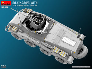MiniArt 35431 Sd.Kfz.234/3 Avec 2cm Schwebelafette 38 1/35 – image 10