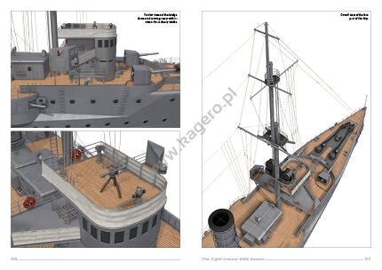 Kagero 16037 The Light Cruiser SMS Emden EN – zdjęcie 6