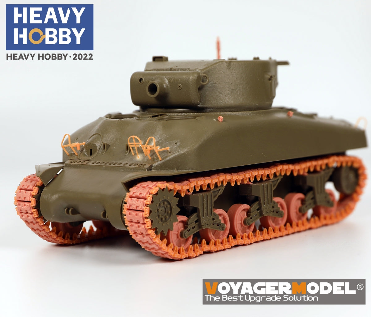 Heavy Hobby PT35063 WWII US Army Sherman VVSS Suspension Tracks WE210 1/35 – imagen 4
