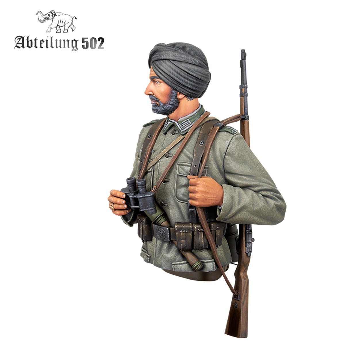 502 Abteilung ABT1004 FREIES INDIEN LEGION – HISTORIC FIGURE SERIES BUST 1/10 – immagine 4