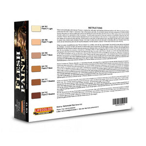 Lifecolor CS13 Acrylic paint set Flesh Paint 6x22ml – imagen 2