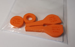 Omask 74808 Fw 190 A-2/3/4 wheel bay plugs (for Eduard) 1/48 – immagine 2