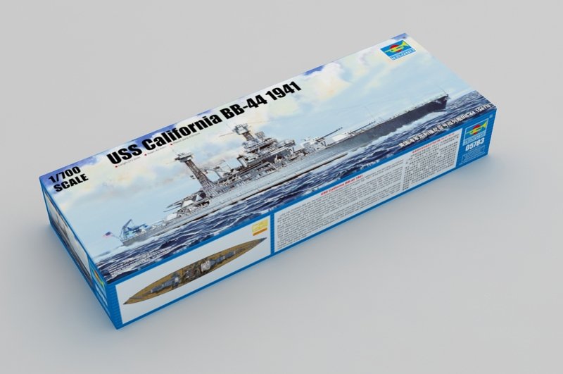 Trumpeter 05783 USS California BB-44 1941 1/700 – imagen 2