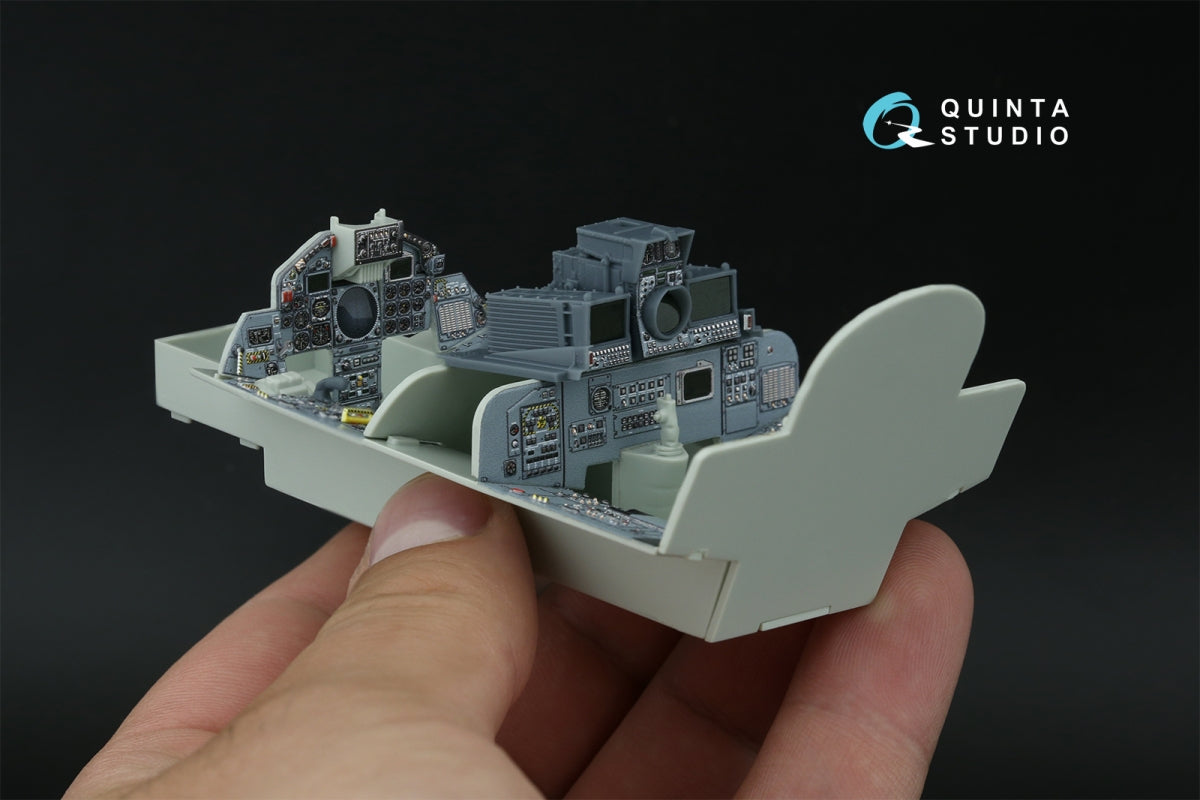 Quinta Studio QDS+32263 Tornado GR.1 3D-Printed &amp; coloured Interior on decal paper (Revell) (Small version) (with 3D-printed resin parts) 1/32