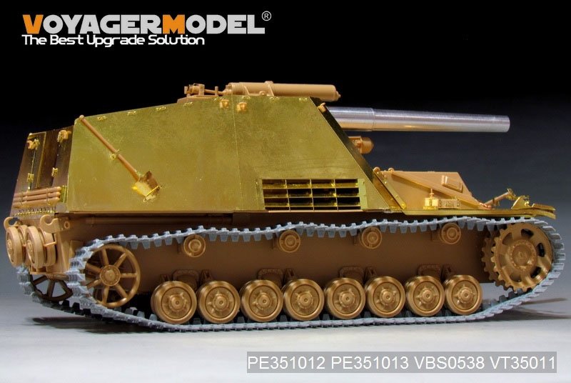 Voyager Model PE351013 WWII German Sd.Kfz.165 Hummel Amour Plate/FendersFor TAMIYA 35367 1/35 – zdjęcie 4