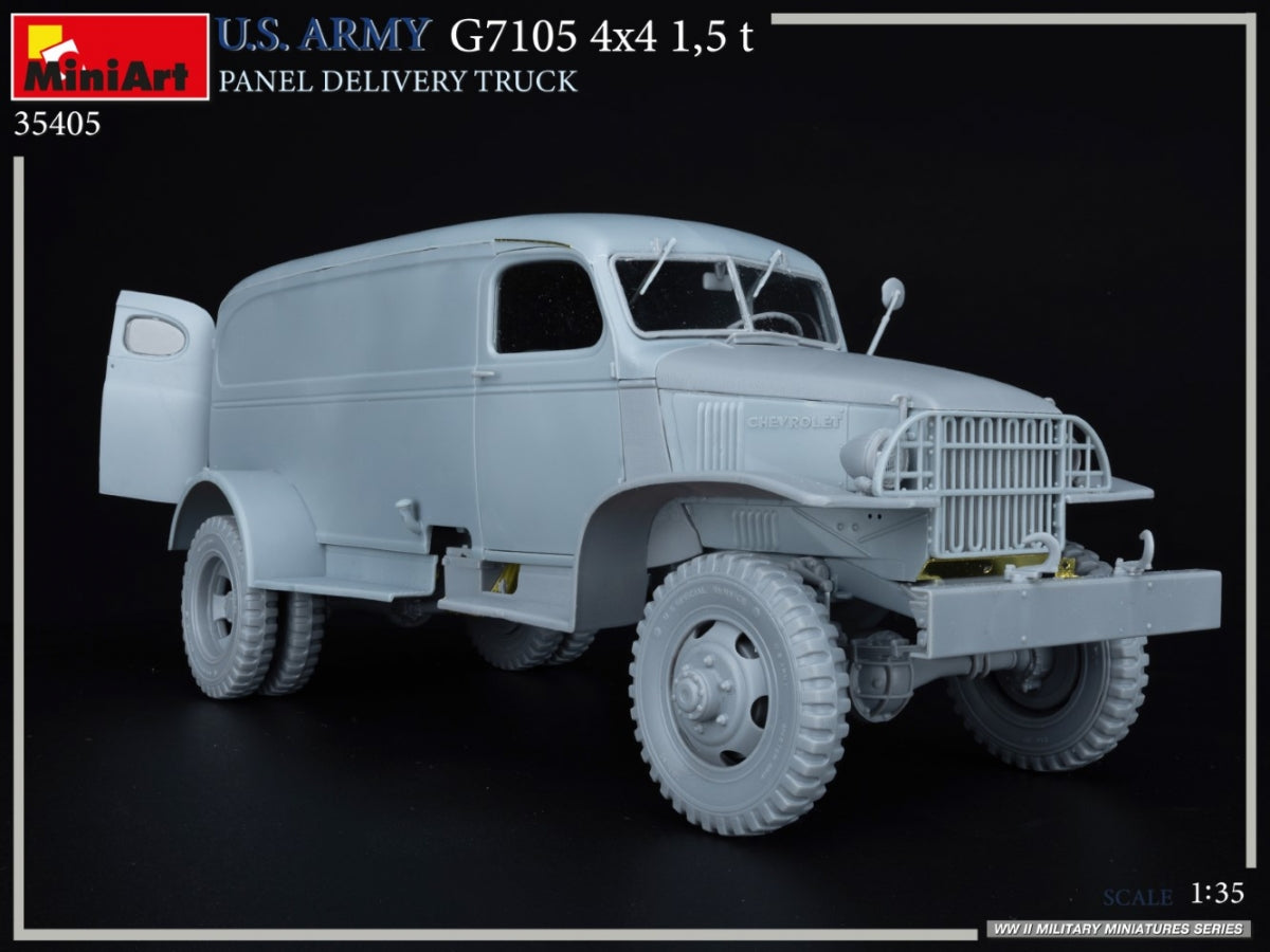 MiniArt 35405 U.S. ARMY G7105 4х4 1,5 t PANEL DELIVERY TRUCK 1/35 – imagen 10