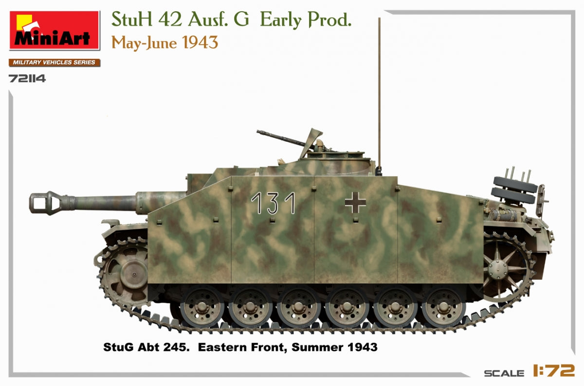 MiniArt 72114 STUH 42 AUSF. G EARLY PROD 1/72 – imagen 17