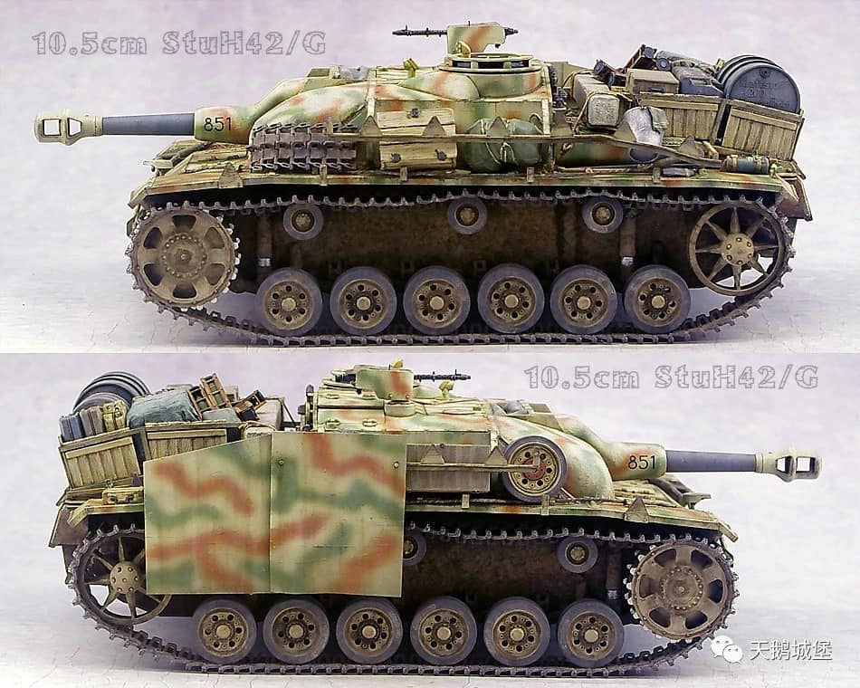 Maquette Border BT-045 Sturmhaubitze 42 Ausf.G (version initiale) avec intérieur complet, échelle 1/35 – image 2