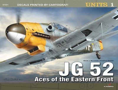 Kagero 97001 1-JG 52 - As du front de l'Est (décalcomanies) EN 