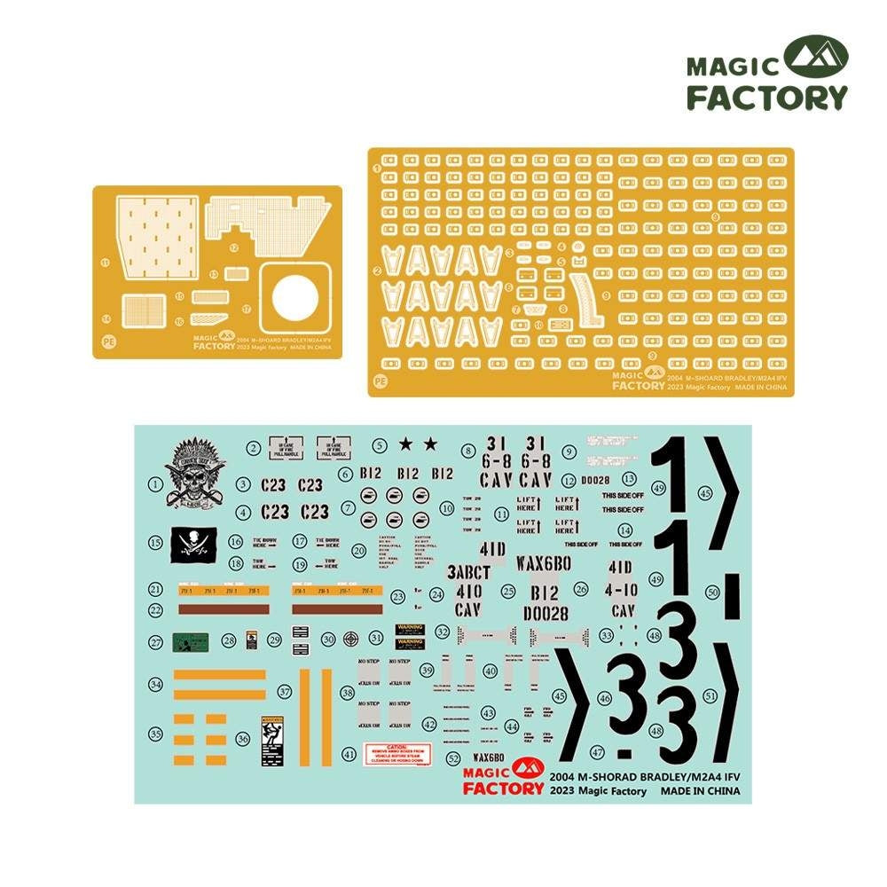 Magic Factory 2004 M-SHORAD Bradley M2A4 IFV 3-en-1 1/35 – image 8