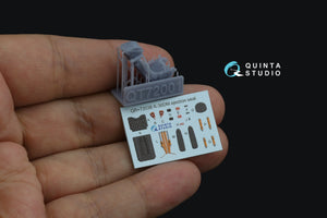 Quinta Studio QR+72038 K-36DM (initial release) ejection seat (for Su-17M3/M4/UM3/22, Su-24, MiG-29 9-12 Early aircraft) (All kits) 1/72 – zdjęcie 2