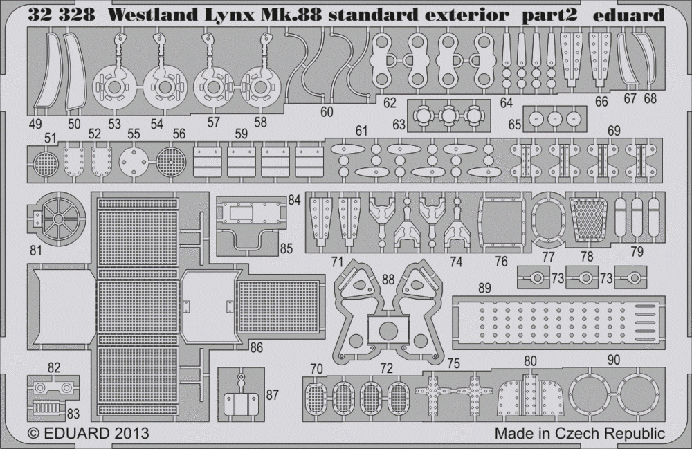 Eduard 32328 Lynx Mk.88 extérieur 1/32 Revell – image 2