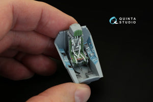 Quinta Studio QD48082 Su-57 3D-Printed &amp;amp; coloured Interior on decal paper (for Zvezda kit) 1/48 – imagen 5