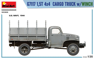 MiniArt 35389 G7117 1,5T 4×4 CARGO TRUCK w/WINCH 1/35 – Bild 5