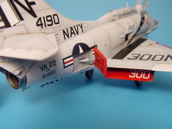 Aires 4185 A-4E/F SKYHAWK, ensemble de freins à air ouverts, échelle 1/48, HASEGAWA