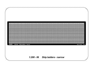 Aber 200-06 Ship ladders - narrow 1/200 – zdjęcie 5