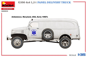MiniArt 38083 G506 4х4 1,5 t PANEL DELIVERY TRUCK 1/35 – Bild 3