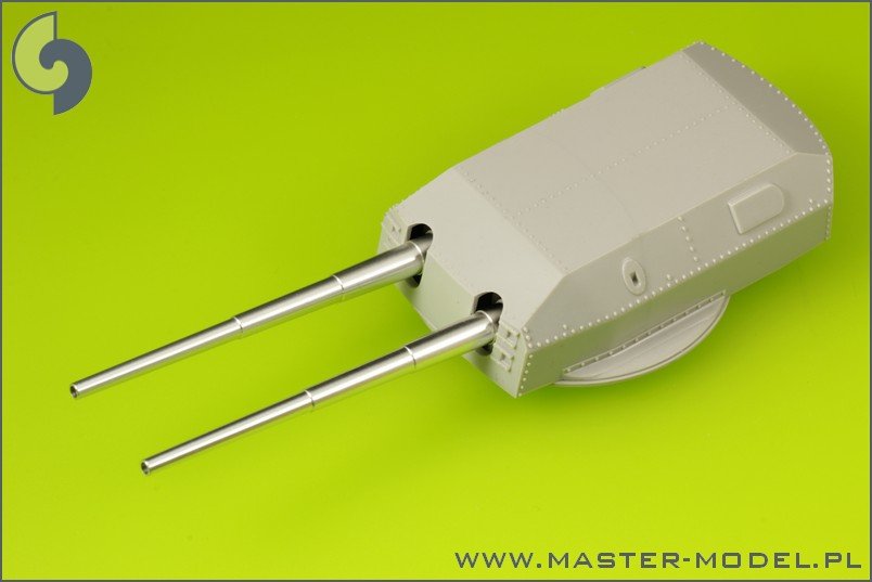Master SM-200-006 German battleship Bismarck - main gun barrels - 38 cm (15in) SKC/34 (8 pcs) – immagine 2