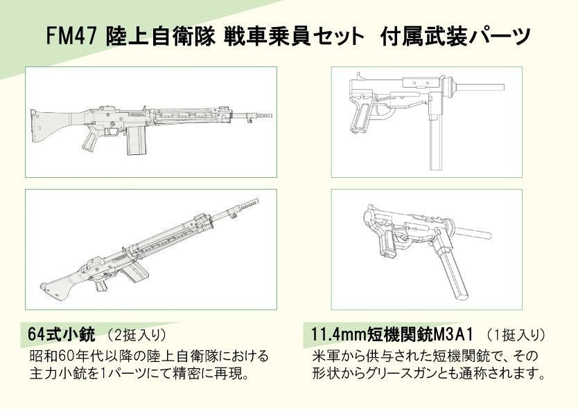 Fine Molds FM47 Japan Ground Self-Defense Force Tank Crew 1/35 – imagen 2