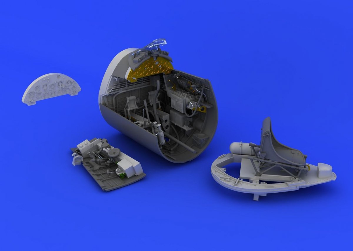 Eduard 632053 F4U-1A cockpit 1/32 Tamiya – Bild 3