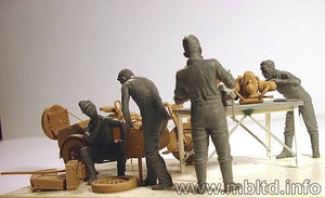 Master Box 3560 Équipe de réparation de motos allemandes (1/35) – image 7