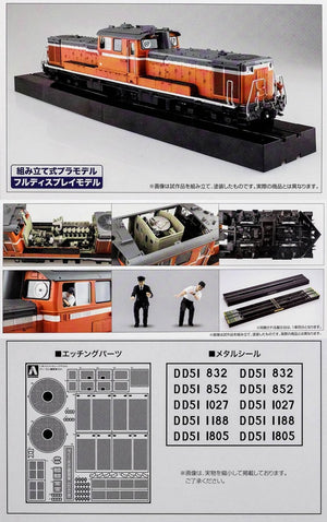 Locomotive diesel Aoshima 00999 DD51 Type standard 1/45  – image 2