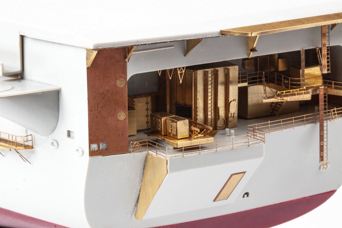 Eduard 53298 USS Nimitz CVN-68 part 4 Trumpeter 1/350 – imagen 5