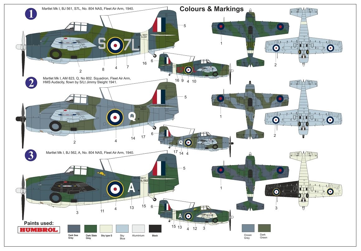AZ Model AZ7804 Martlet Mk.I 1/72 – Bild 2
