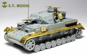 E.T. Model E72-007 WWII German Pz.Kpfw.IV Ausf. F1 For DRAGON 7321 1/72 – immagine 6