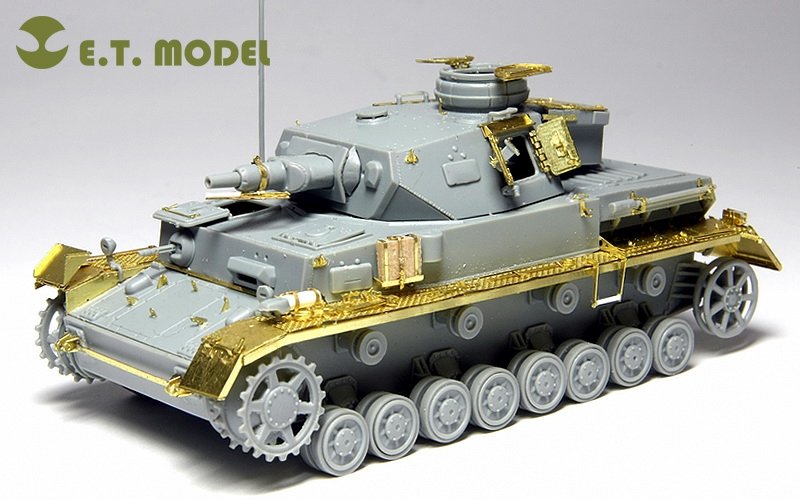 E.T. Model E72-007 WWII German Pz.Kpfw.IV Ausf. F1 For DRAGON 7321 1/72 – immagine 6