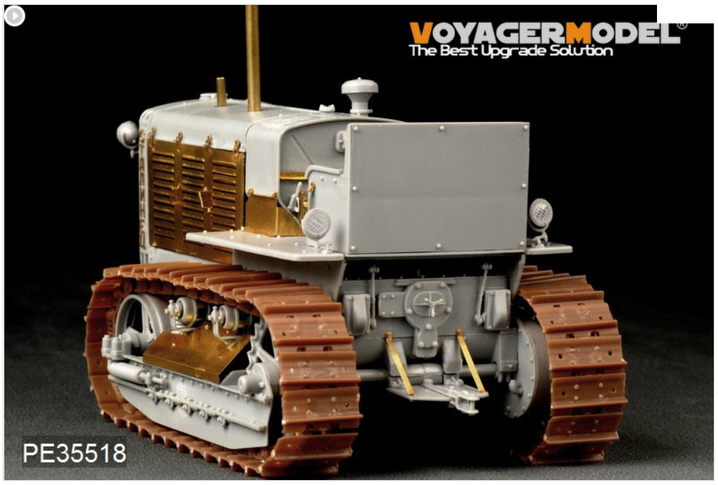 Voyager Model PE35518 WWII Soviet ChTZ S-65 Tractor For Trumpeter 05538 1/35 – imagen 2