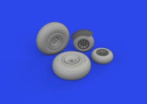 Eduard 6481028 B-24J wheels HOBBY BOSS 1/48 – zdjęcie 2