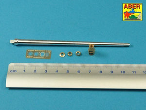Aber 35L-241 7,5 cm barrel with muzzle brake for Panther Ausf.A 1/35 – zdjęcie 3