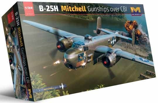 HK Models 01E037 B-25H Mitchell Gunships over CBI 1/32 – zdjęcie 2