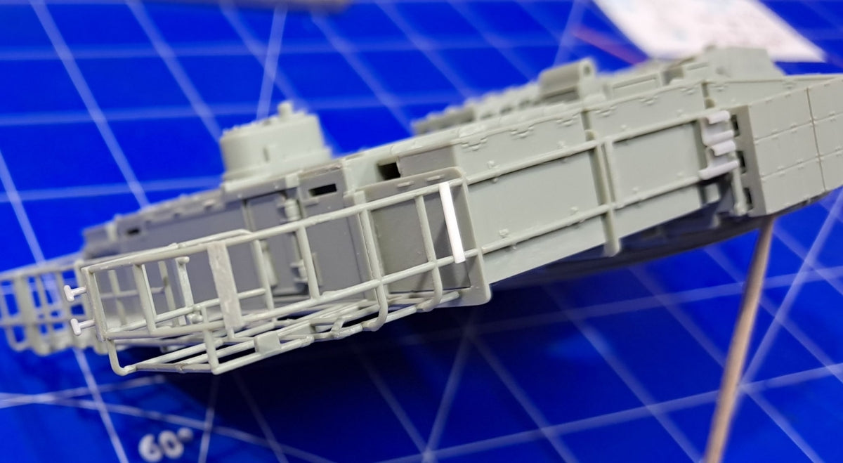 Eureka XXL ER-3575 K2 Black Panther MBT Towing Cables &amp;amp; Holders (Academy) 1/35 – immagine 17