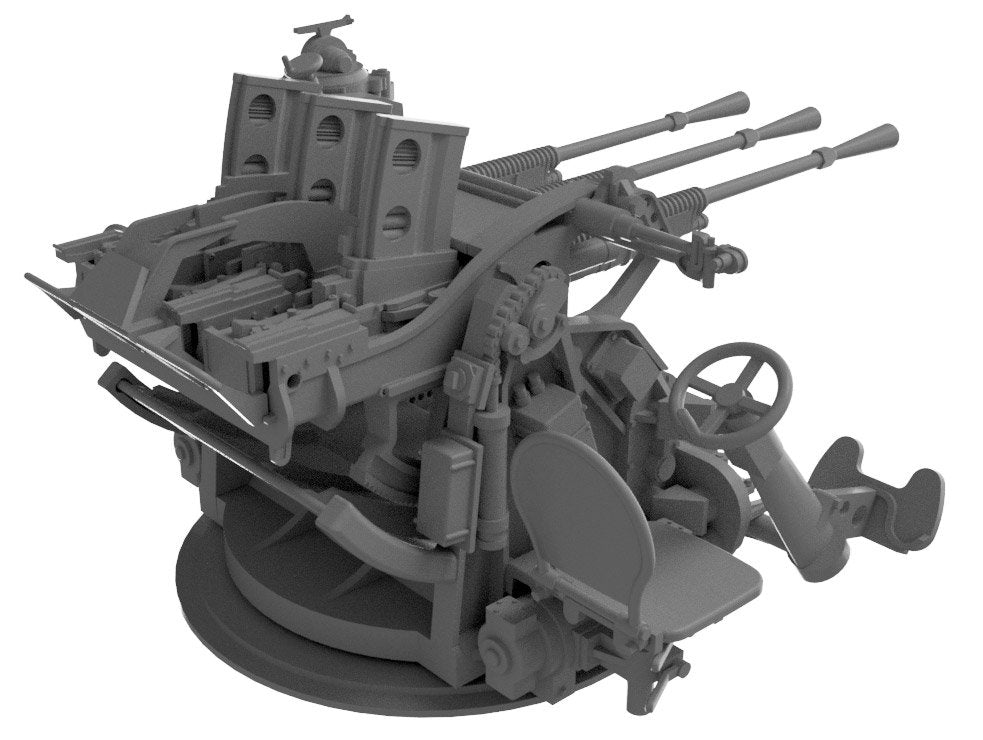 Pit-Road G47 IJN Type 96 25mm Triple AA Gun 1/35 – imagen 7