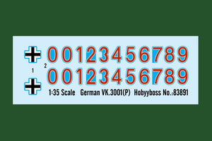 Hobby Boss 83891 German VK.3001(P) 1/35 – immagine 3