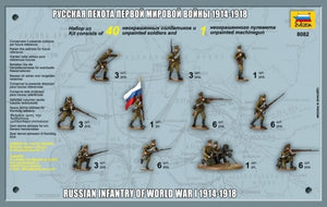 Zvezda 8082 Russian Infantry WWI 1/72 – image 2