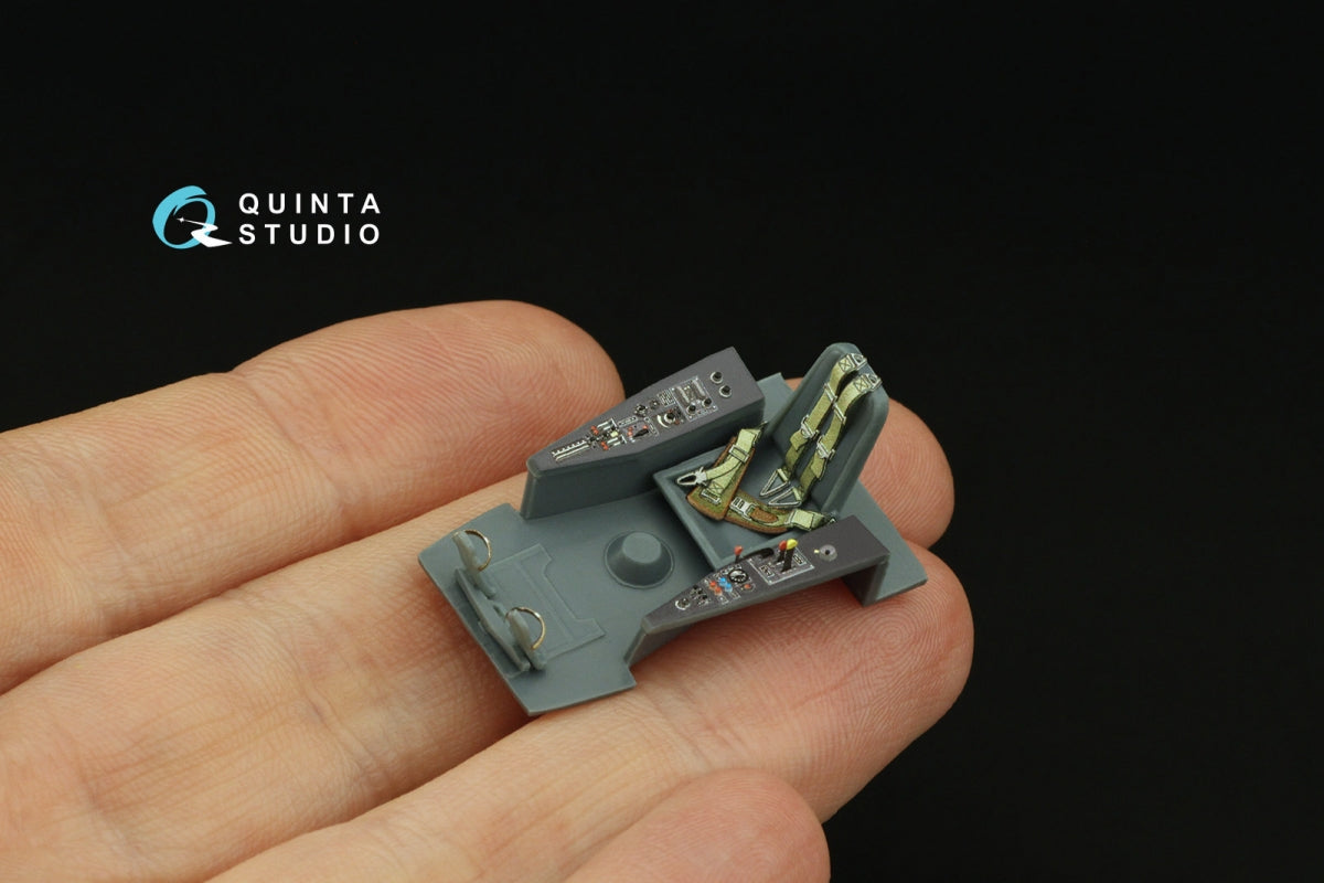 Quinta Studio QD48530 Me P.1101 3D-Printed &amp;amp; coloured Interior on decal paper (RS models) 1/48 – zdjęcie 7