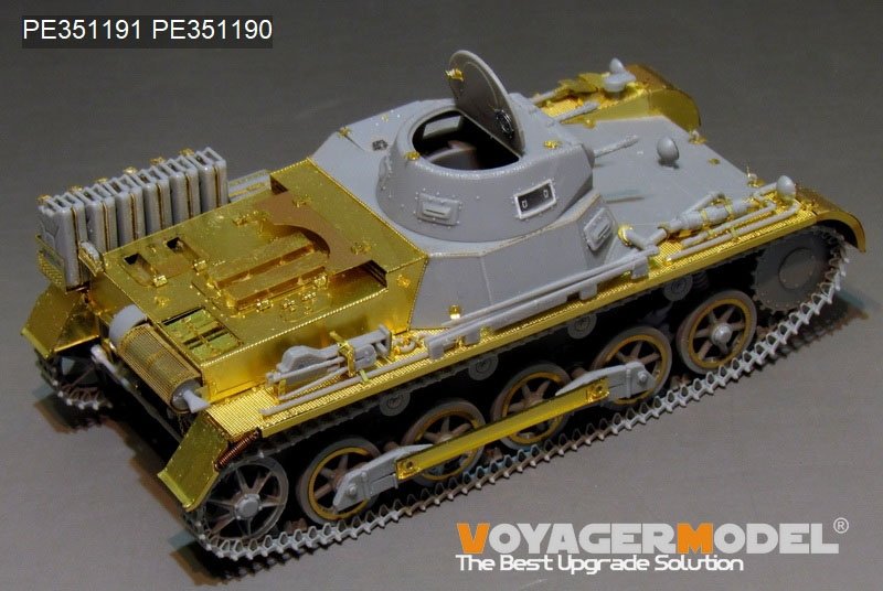 Voyager Model PE351191 WWII German Pz.Kpfw.I Ausf. B DAK version basic (For TAKOM 2145) 1/35 – imagen 2