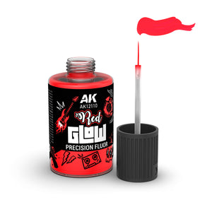 AK Interactive AK12110 RED GLOW PRECISION FLUOR 30ml – Bild 2