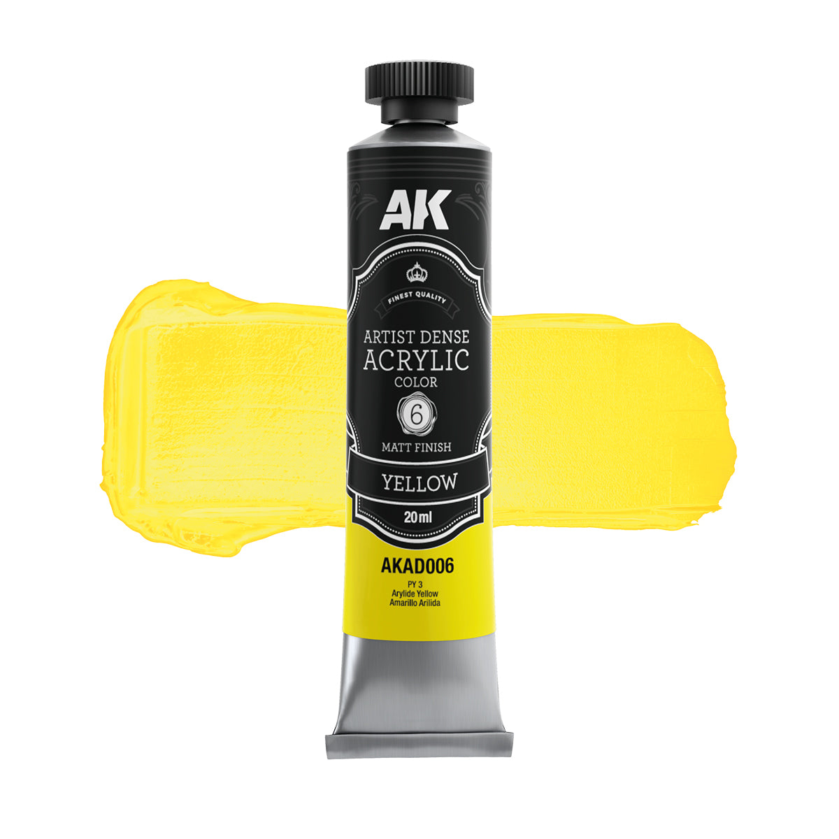 AK Interactive AKAD102 Artist Dense Acrylic Colors - Primary &amp;amp; Secondary Set – imagen 6
