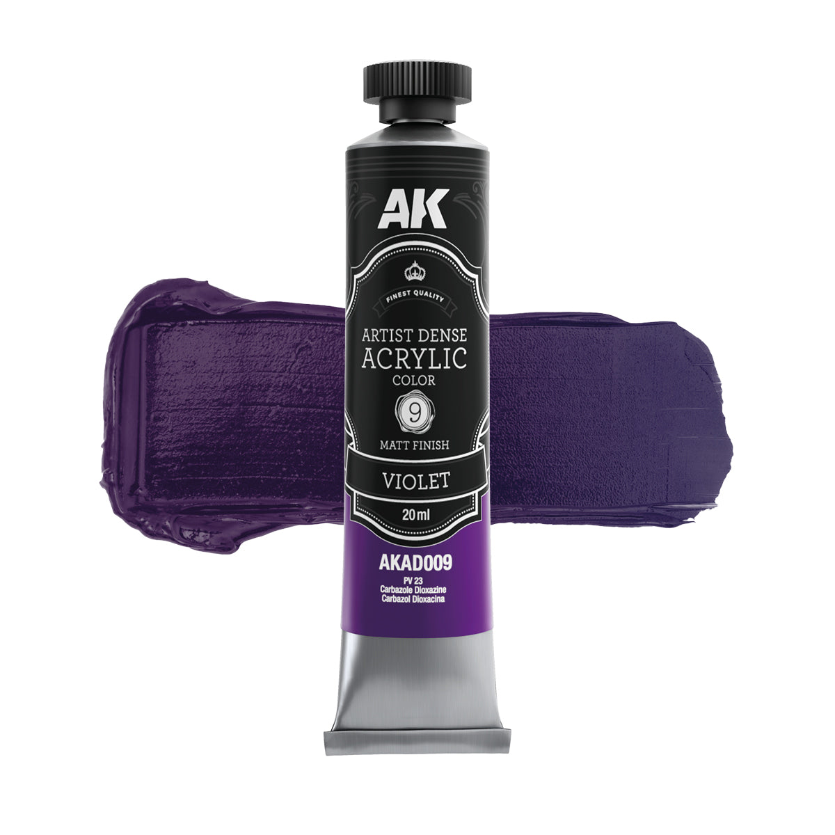 AK Interactive AKAD102 Artist Dense Acrylic Colors - Primary &amp;amp; Secondary Set – imagen 3