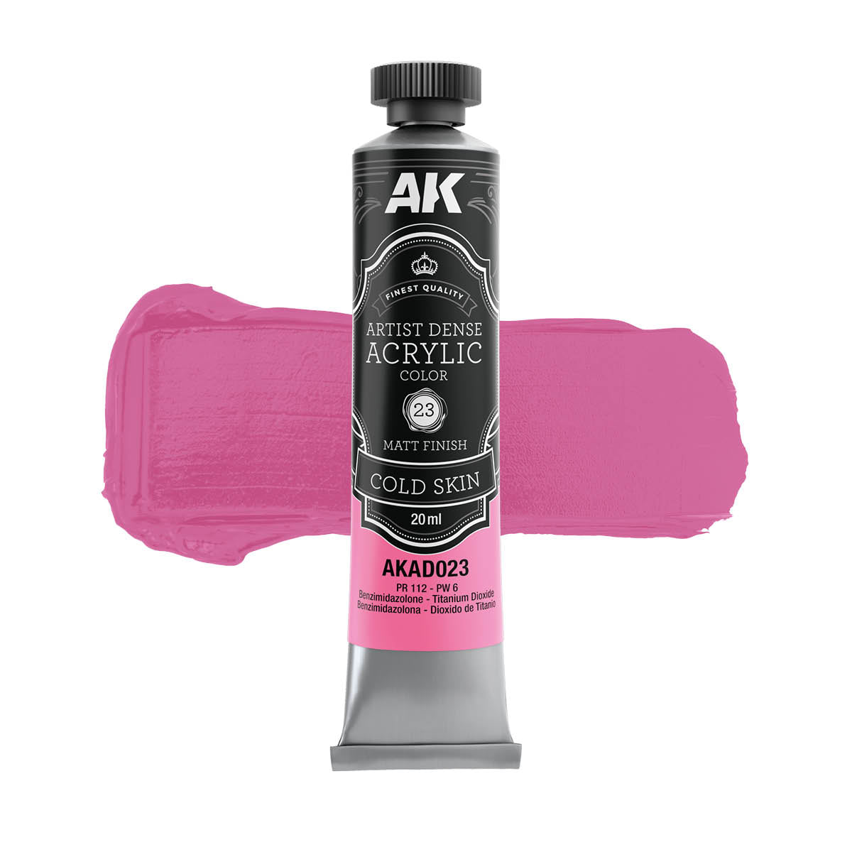 AK Interactive AKAD105 Artist Dense Acrylic Colors - Flesh Color Set – imagen 2