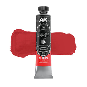 AK Interactive AKAD107 Artist Dense Acrylic Colors - Red Color Set – immagine 7