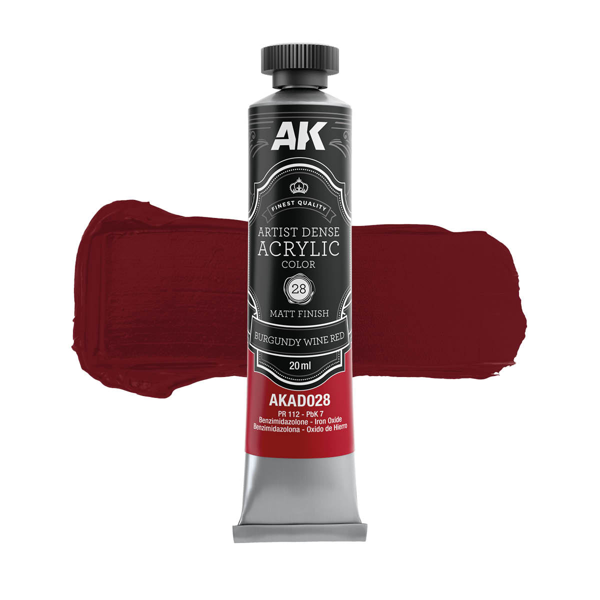 AK Interactive AKAD107 Artist Dense Acrylic Colors - Red Color Set – immagine 2