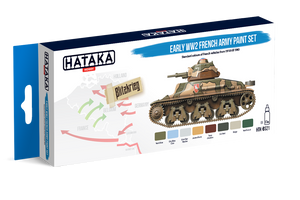 Hataka HTK-BS21 Early WW2 French Army Paint Set