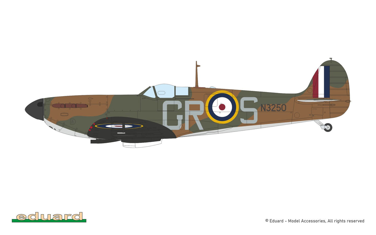 Eduard 70202 Supermarine Spitfire Mk.Ia 1/72 – imagen 3