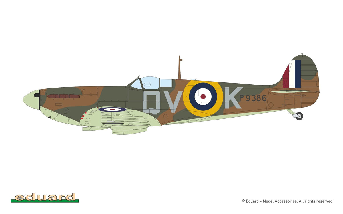 Eduard 70202 Supermarine Spitfire Mk.Ia 1/72 – imagen 8