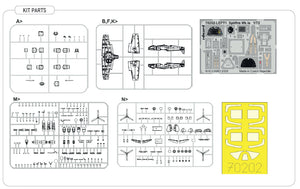 Eduard 70202 Supermarine Spitfire Mk.Ia 1/72 – imagen 9